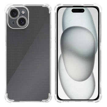 Cadorabo Hoesje geschikt voor Apple iPhone 13 in Doorzichtig - Beschermhoes Cover gemaakt van TPU Silicone Case