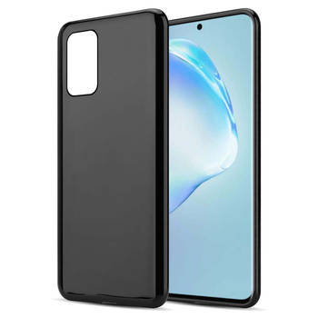 Cadorabo Hoesje geschikt voor Samsung Galaxy S20 PLUS in ZWART - Beschermhoes Cover gemaakt van TPU Silicone Case