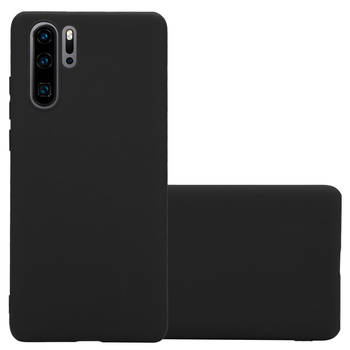 Cadorabo Hoesje geschikt voor Huawei P30 PRO in CANDY ZWART - Beschermhoes TPU silicone Case Cover