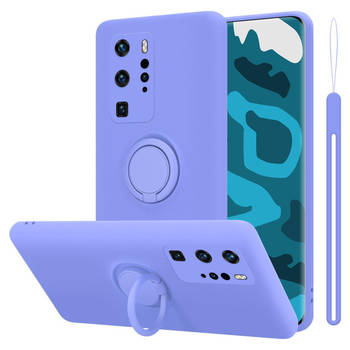 Cadorabo Hoesje geschikt voor Huawei P40 PRO / P40 PRO+ in LIQUID LICHT PAARS - Beschermhoes van TPU silicone Case Cover