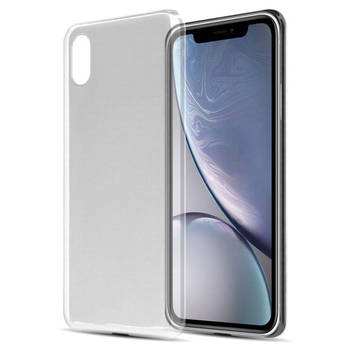 Cadorabo Hoesje geschikt voor Apple iPhone XR in VOLLEDIG TRANSPARANT - Beschermhoes Cover gemaakt van TPU Silicone Case