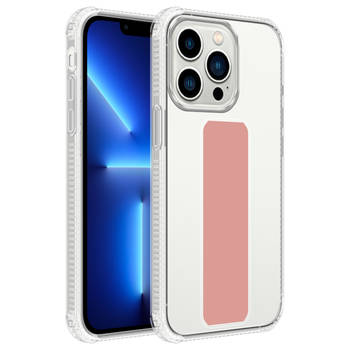 Cadorabo Hoesje geschikt voor Apple iPhone 11 PRO MAX Cover in ROZE - Beschermhoes TPU silicone Case met houder