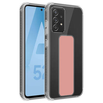 Cadorabo Hoesje geschikt voor Samsung Galaxy A52 (4G / 5G) / A52s Cover in ROZE - Beschermhoes TPU silicone Case met