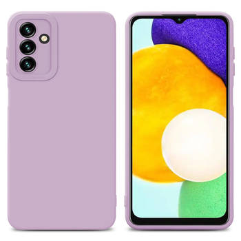 Cadorabo Hoesje geschikt voor Samsung Galaxy A13 5G in FLUID CREAM - Beschermhoes TPU silicone Cover Case