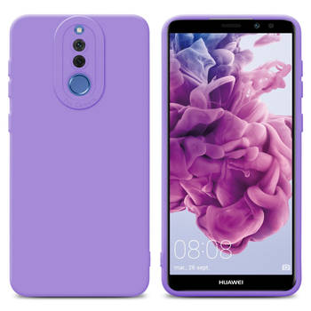 Cadorabo Hoesje geschikt voor Huawei MATE 10 LITE in FLUID LICHT PAARS - Beschermhoes TPU silicone Cover Case