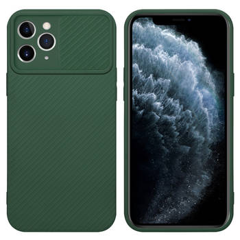 Cadorabo Hoesje geschikt voor Apple iPhone 11 PRO in Bonbon Groen - Beschermhoes TPU-silicone Case Cover