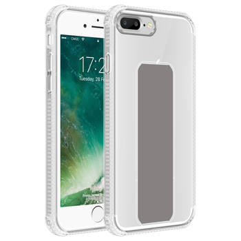 Cadorabo Hoesje geschikt voor Apple iPhone 7 PLUS / 7S PLUS / 8 PLUS Cover in GRIJS - Beschermhoes TPU silicone Case met