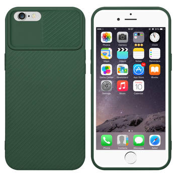 Cadorabo Hoesje geschikt voor Apple iPhone 6 PLUS / 6S PLUS in Bonbon Groen - Beschermhoes TPU-silicone Case Cover