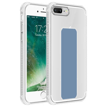 Cadorabo Hoesje geschikt voor Apple iPhone 7 PLUS / 7S PLUS / 8 PLUS Cover in LICHTBLAUW - Beschermhoes TPU silicone