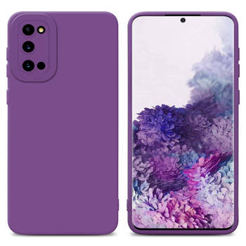 Cadorabo Hoesje geschikt voor Samsung Galaxy S20 in FLUID MAT PAARS - Beschermhoes TPU silicone Cover Case