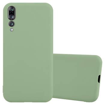 Cadorabo Hoesje geschikt voor Huawei P20 PRO / P20 PLUS in CANDY PASTEL GROEN - Beschermhoes TPU silicone Case Cover