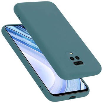 Cadorabo Hoesje geschikt voor Xiaomi RedMi NOTE 9 PRO / NOTE 9S Case in LIQUID GROEN - Beschermhoes TPU silicone Cover