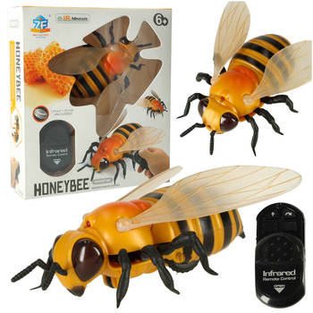 Ikonka RC-honingbij + Afstandsbediening - Hobby Speelgoed - Geel