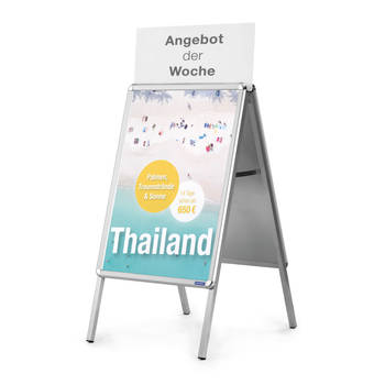 Magnetoplan topbord voor posterstandaards SP - DIN A1 - Wit