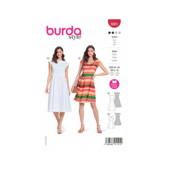 Burda 5901 Jurk maat 34-44