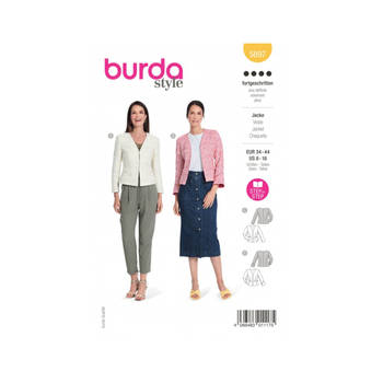 Burda 5897 Jasje maat 34-44