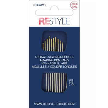 ReStyle 015.10320 Straws naainaalden lang 3 -9, 10 stuks