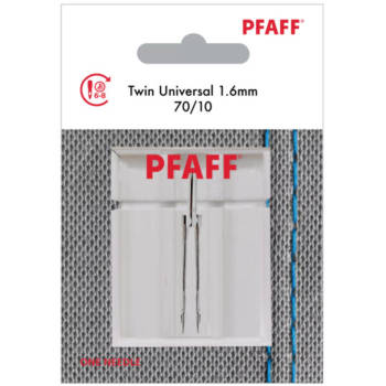 Pfaff Tweelingnaald Universal / 70 / 1.6 mm (1 stuk) Naalden