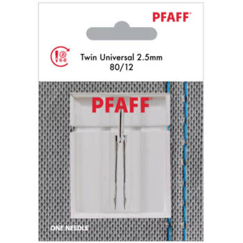 Pfaff Tweelingnaald Universal / 80 / 2.5mm (1 stuk) Naalden