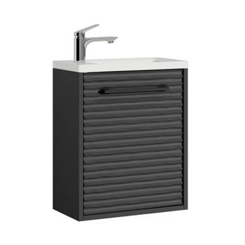 Badplaats Toiletmeubel Etna 40cm - mat zwart