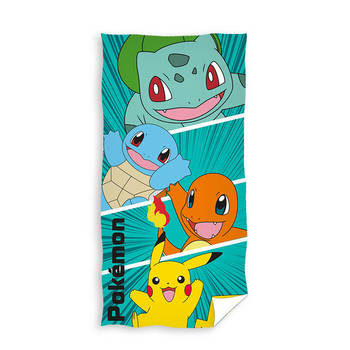 Pokémon Strandlaken - 70 x 140 cm - Katoen
