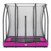 Salta Trampoline Comfort Edition Ground 214 x 153 cm met Veiligheidsnet - Roze