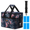 Packaway 4 Laags Geïsoleerde Koeltas - Lunchtas 30 liter - Japanese Flower