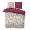 iSleep Dekbedovertrek Anne Fleur - Wit - Lits-jumeaux 240x200/220 cm