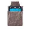 Holster - voor horeca portemonnee - Mini Ipad 3/4/5 - Leer - Grijs