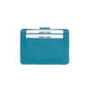 Pasjeshouder - Leer - Compact - Turquoise