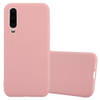 Cadorabo Hoesje geschikt voor Huawei P30 in CANDY ROZE - Beschermhoes TPU silicone Case Cover