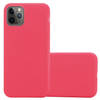 Cadorabo Hoesje geschikt voor Apple iPhone 13 PRO MAX in CANDY ROOD - Beschermhoes TPU silicone Case Cover