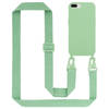 Cadorabo Mobiele telefoon ketting geschikt voor Apple iPhone 7 PLUS / 7S PLUS / 8 PLUS Hoesje in LIQUID LICHT GROEN -