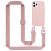 Cadorabo Mobiele telefoon ketting geschikt voor Apple iPhone 11 PRO Hoesje in LIQUID ROZE - Silicone beschermhoes