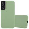 Cadorabo Hoesje geschikt voor Samsung Galaxy S22 in CANDY PASTEL GROEN - Beschermhoes TPU silicone Case Cover