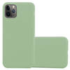 Cadorabo Hoesje geschikt voor Apple iPhone 13 MINI in CANDY PASTEL GROEN - Beschermhoes TPU silicone Case Cover