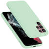 Cadorabo Hoesje geschikt voor Samsung Galaxy S22 ULTRA Case in LIQUID LICHT GROEN - Beschermhoes TPU silicone Cover