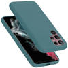 Cadorabo Hoesje geschikt voor Samsung Galaxy S22 ULTRA Case in LIQUID GROEN - Beschermhoes TPU silicone Cover