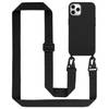 Cadorabo Mobiele telefoon ketting geschikt voor Apple iPhone 11 PRO Hoesje in LIQUID ZWART - Silicone beschermhoes