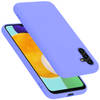 Cadorabo Hoesje geschikt voor Samsung Galaxy A13 5G Case in LIQUID LICHT PAARS - Beschermhoes TPU silicone Cover