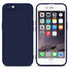 Cadorabo Hoesje geschikt voor Apple iPhone 6 / 6S in FLUID DONKER BLAUW - Beschermhoes TPU silicone Cover Case