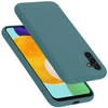 Cadorabo Hoesje geschikt voor Samsung Galaxy A13 5G Case in LIQUID GROEN - Beschermhoes TPU silicone Cover