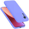 Cadorabo Hoesje geschikt voor Xiaomi 12 / 12X Case in LIQUID LICHT PAARS - Beschermhoes TPU silicone Cover