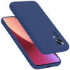 Cadorabo Hoesje geschikt voor Xiaomi 12 / 12X Case in LIQUID BLAUW - Beschermhoes TPU silicone Cover