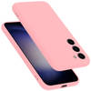 Cadorabo Hoesje geschikt voor Samsung Galaxy S24 Case in LIQUID ROZE - Beschermhoes TPU silicone Cover