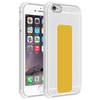 Cadorabo Hoesje geschikt voor Apple iPhone 6 / 6S Cover in GEEL - Beschermhoes TPU silicone Case met houder