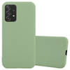 Cadorabo Hoesje geschikt voor Samsung Galaxy A52 (4G / 5G) / A52s in CANDY PASTEL GROEN - Beschermhoes TPU silicone Case