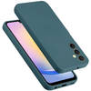 Cadorabo Hoesje geschikt voor Samsung Galaxy A25 Case in LIQUID GROEN - Beschermhoes TPU silicone Cover