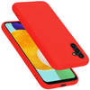 Cadorabo Hoesje geschikt voor Samsung Galaxy A13 5G Case in LIQUID ROOD - Beschermhoes TPU silicone Cover