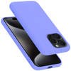 Cadorabo Hoesje geschikt voor Apple iPhone 15 PRO MAX Case in LIQUID LICHT PAARS - Beschermhoes TPU silicone Cover